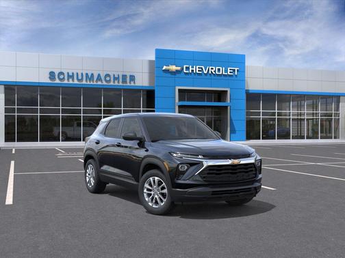 Mosaic Black Metallic 2026 Chevrolet Trailblazer LS