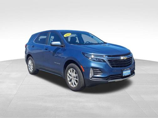 Lakeshore Blue Metallic 2024 Chevrolet Equinox 1LT