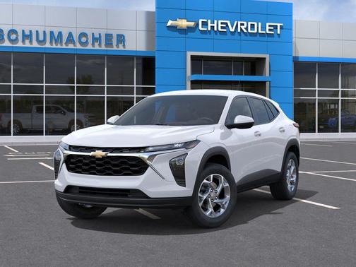 Summit White 2026 Chevrolet Trax LS