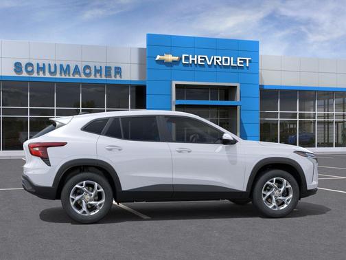 Summit White 2026 Chevrolet Trax LS