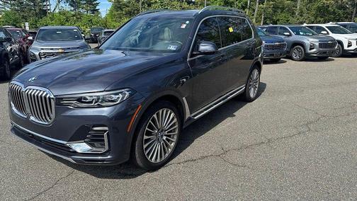 Arctic Gray Metallic 2020 BMW X7 xDrive40i
