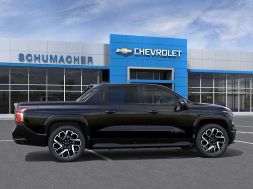 Black 2024 Chevrolet Silverado EV First-Edition RST 4WD
