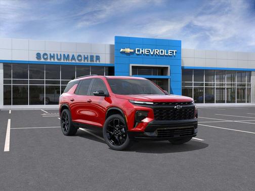 Radiant Red Tintcoat 2026 Chevrolet Traverse RS