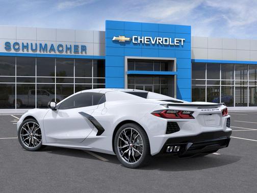 Arctic White 2026 Chevrolet Corvette Stingray w/2LT