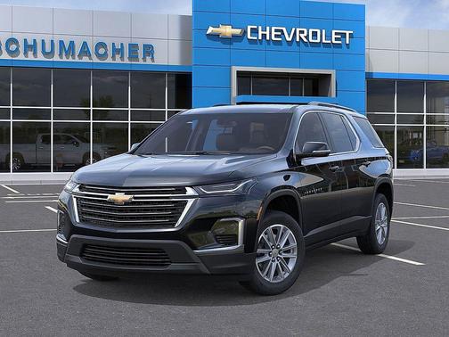 Mosaic Black Metallic 2023 Chevrolet Traverse LT Cloth
