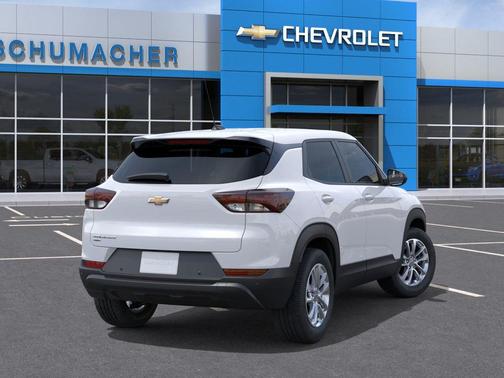 Summit White 2026 Chevrolet Trailblazer LS