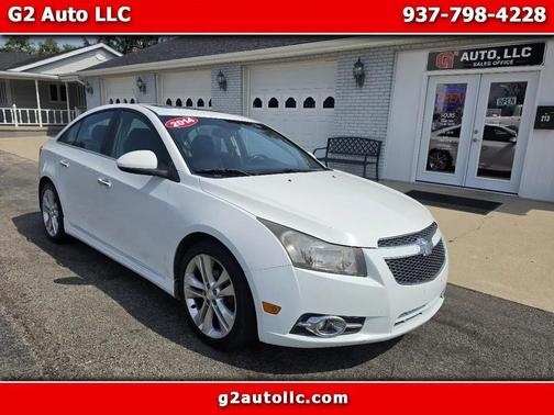 Summit White 2014 Chevrolet Cruze LTZ