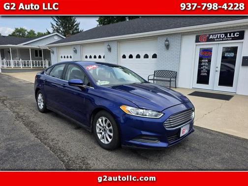Deep Impact Blue 2016 Ford Fusion S
