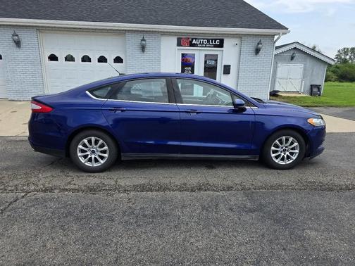 Deep Impact Blue 2016 Ford Fusion S