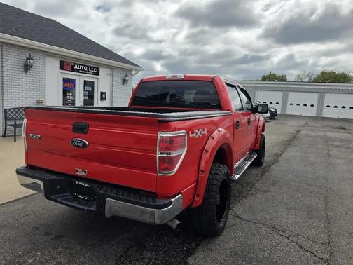RED 2014 Ford F-150 XLT