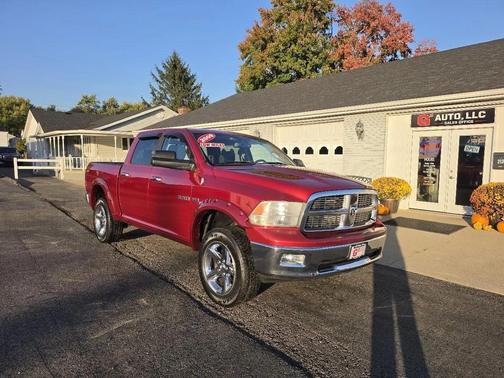 Red 2009 Dodge Ram 1500 TRX