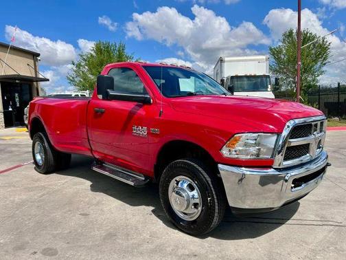 Red 2017 RAM 3500 Tradesman