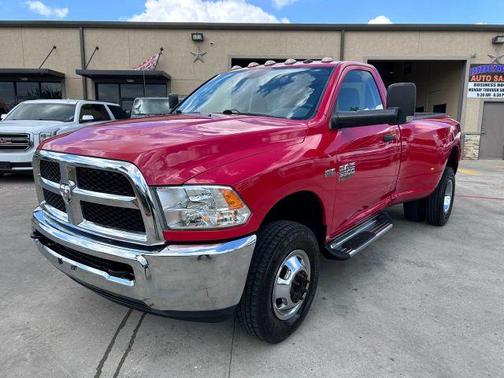 Red 2017 RAM 3500 Tradesman
