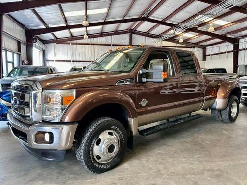 Brown 2011 Ford F-450 Lariat