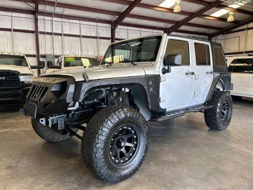 Silver 2007 Jeep Wrangler Unlimited X