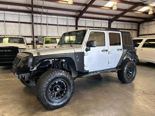 Silver 2007 Jeep Wrangler Unlimited X