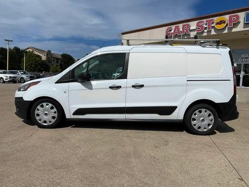 Frozen White 2020 Ford Transit Connect XL Cargo Van