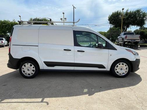 Frozen White 2020 Ford Transit Connect XL Cargo Van