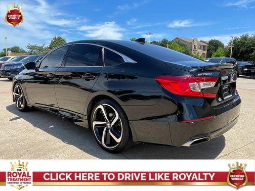 Crystal Black Pearl 2022 Honda Accord Sport 2.0T