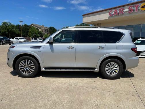 Brilliant Silver Metallic 2021 Nissan Armada SL 2WD