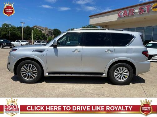 Brilliant Silver Metallic 2021 Nissan Armada SL 2WD