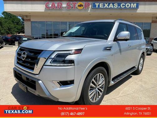 Brilliant Silver Metallic 2021 Nissan Armada SL 2WD