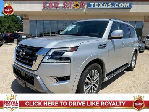 Brilliant Silver Metallic 2021 Nissan Armada SL 2WD