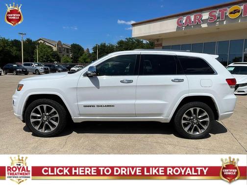 Bright White Clearcoat 2017 Jeep Grand Cherokee Overland