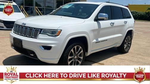 Bright White Clearcoat 2017 Jeep Grand Cherokee Overland