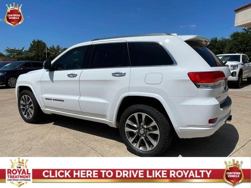 Bright White Clearcoat 2017 Jeep Grand Cherokee Overland