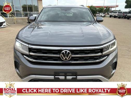 Gray 2022 Volkswagen Atlas Cross Sport 2.0T SE w/Technology