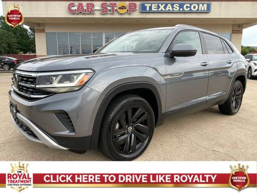 Gray 2022 Volkswagen Atlas Cross Sport 2.0T SE w/Technology