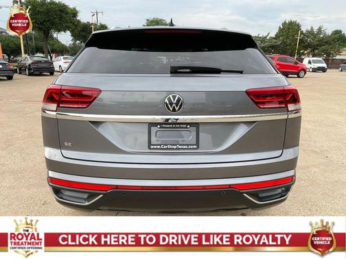 Gray 2022 Volkswagen Atlas Cross Sport 2.0T SE w/Technology