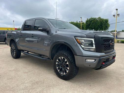 Gun Metallic 2021 Nissan Titan PRO-4X