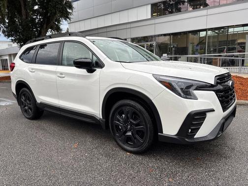 Crystal White Pearl 2025 Subaru Ascent Onyx Edition Touring