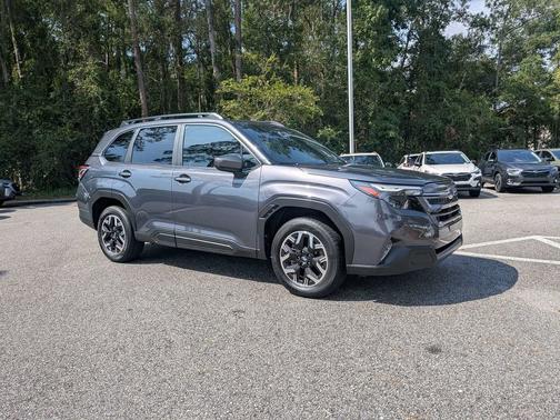 Gray Metallic 2025 Subaru Forester Premium
