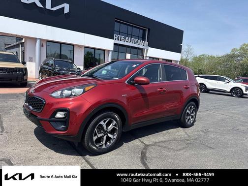 Hyper Red 2020 Kia Sportage LX