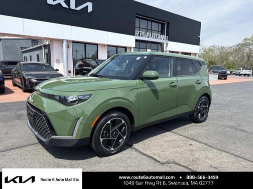 Undercover Green 2023 Kia Soul EX