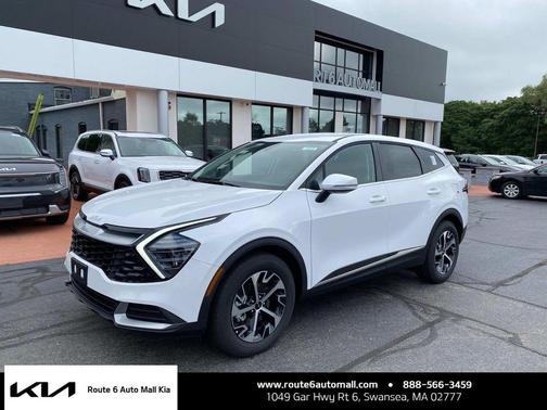 Glacial White Pearl 2025 Kia Sportage EX
