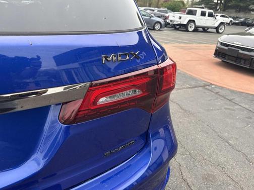 Blue 2020 Acura MDX 3.5L Technology & A-Spec Pkgs