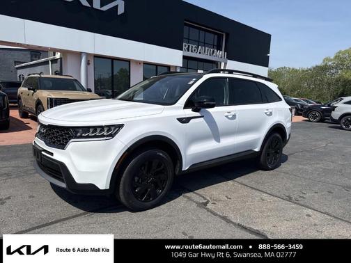 Glacial White Pearl 2023 Kia Sorento X-Line S