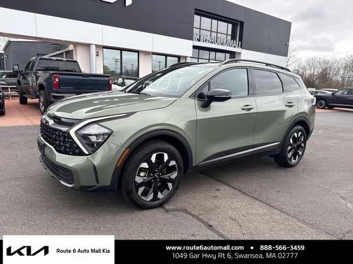 Jungle Green 2023 Kia Sportage X-Line