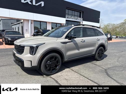 Brown 2026 Kia Sorento X-Line EX