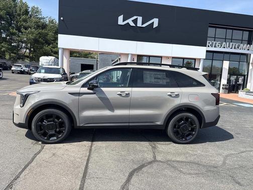 Brown 2026 Kia Sorento X-Line EX