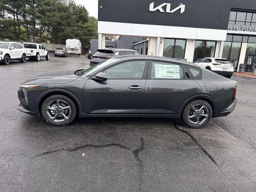 Gray 2026 Kia K4 LXS