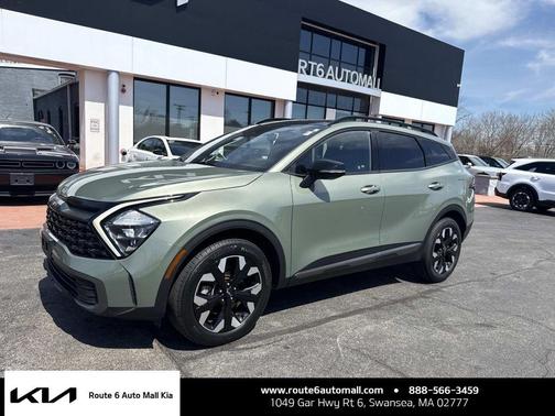 Jungle Green 2023 Kia Sportage X-Line