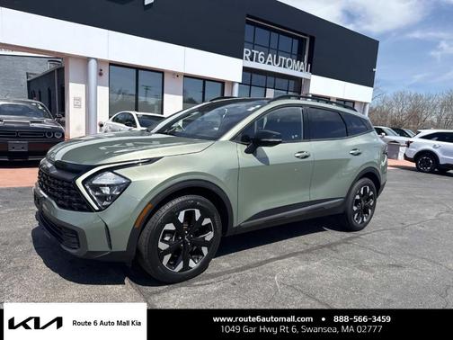 Jungle Green 2023 Kia Sportage X-Line
