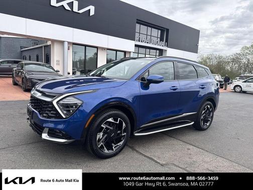 Sapphire Blue 2024 Kia Sportage SX-Prestige
