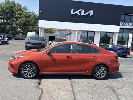 Fire Orange 2023 Kia Forte GT-Line