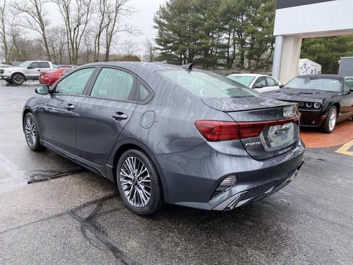 Gravity Gray 2023 Kia Forte GT-Line